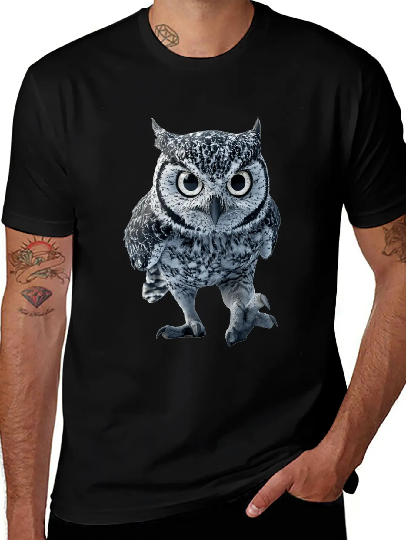Owl Timeless Short Sleeve Tee – Comfy And Minimalist Design