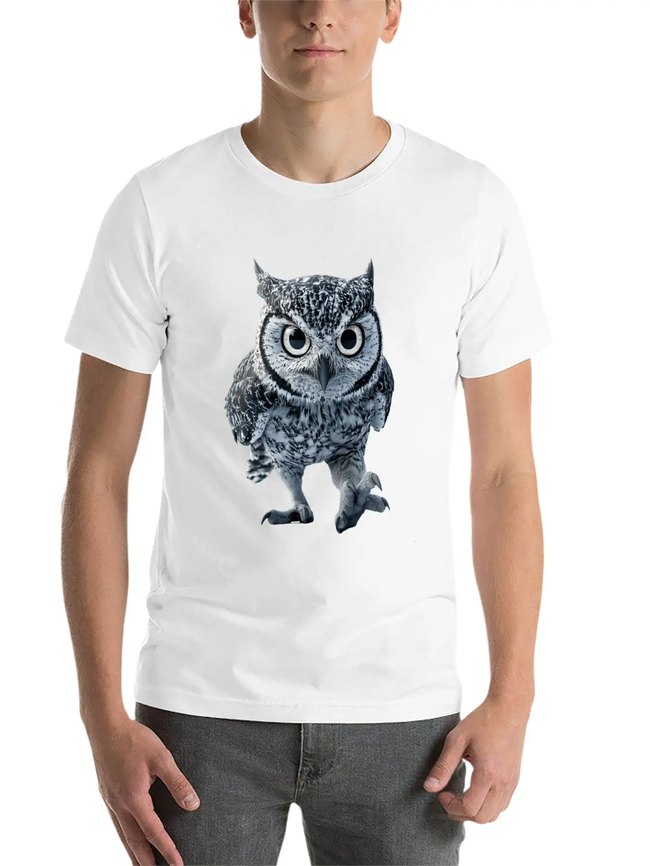 Owl Timeless Short Sleeve Tee – Comfy And Minimalist Design