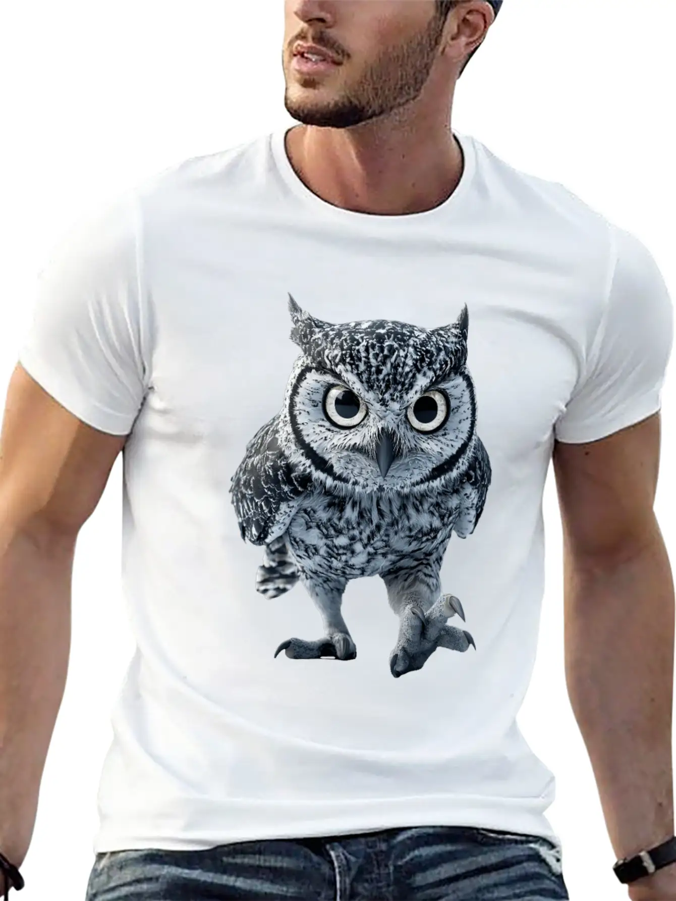Owl Timeless Short Sleeve Tee – Comfy And Minimalist Design