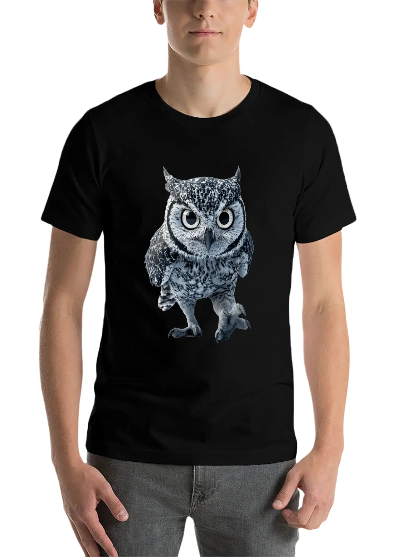 Owl Timeless Short Sleeve Tee – Comfy And Minimalist Design