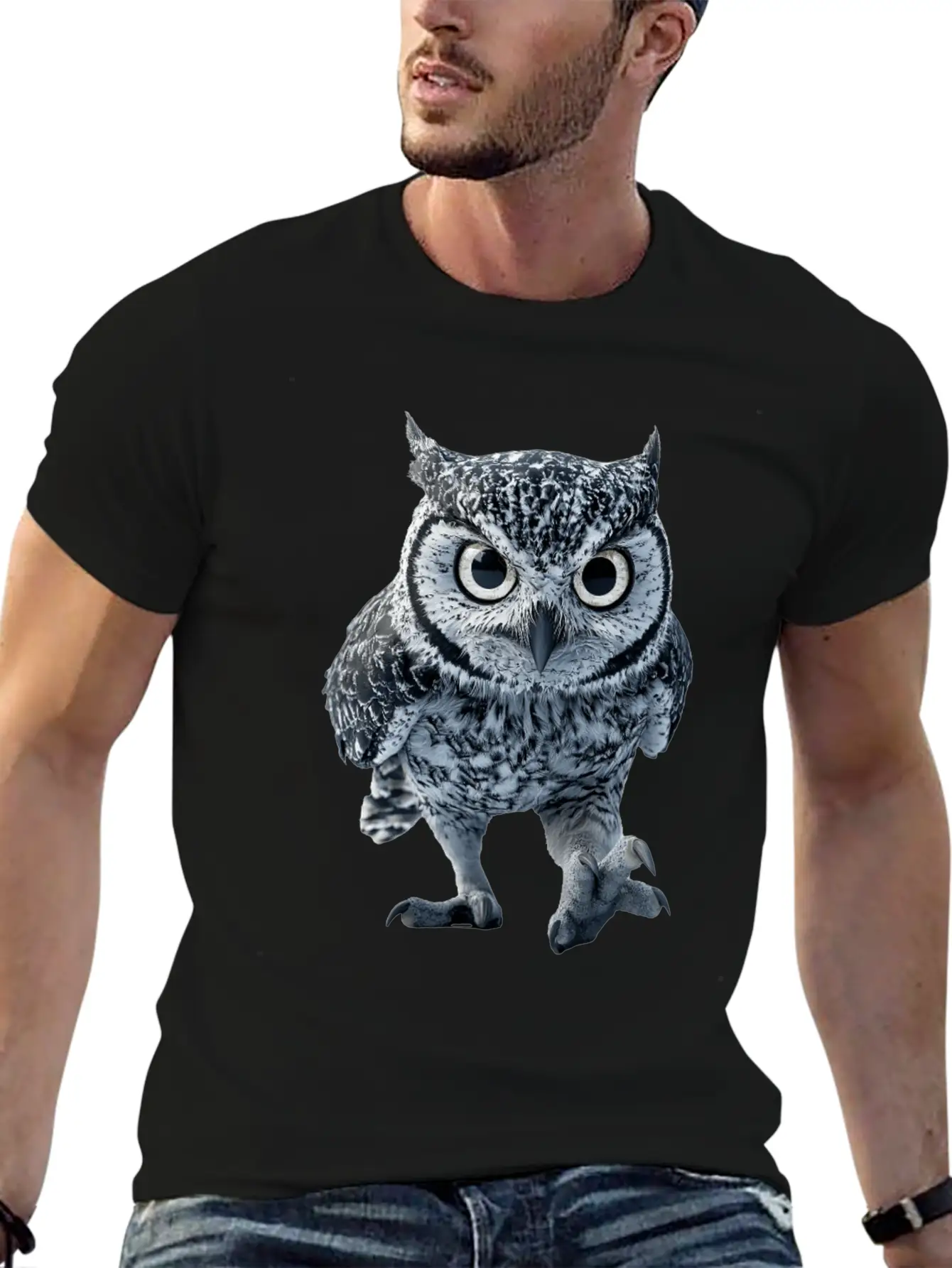 Owl Timeless Short Sleeve Tee – Comfy And Minimalist Design