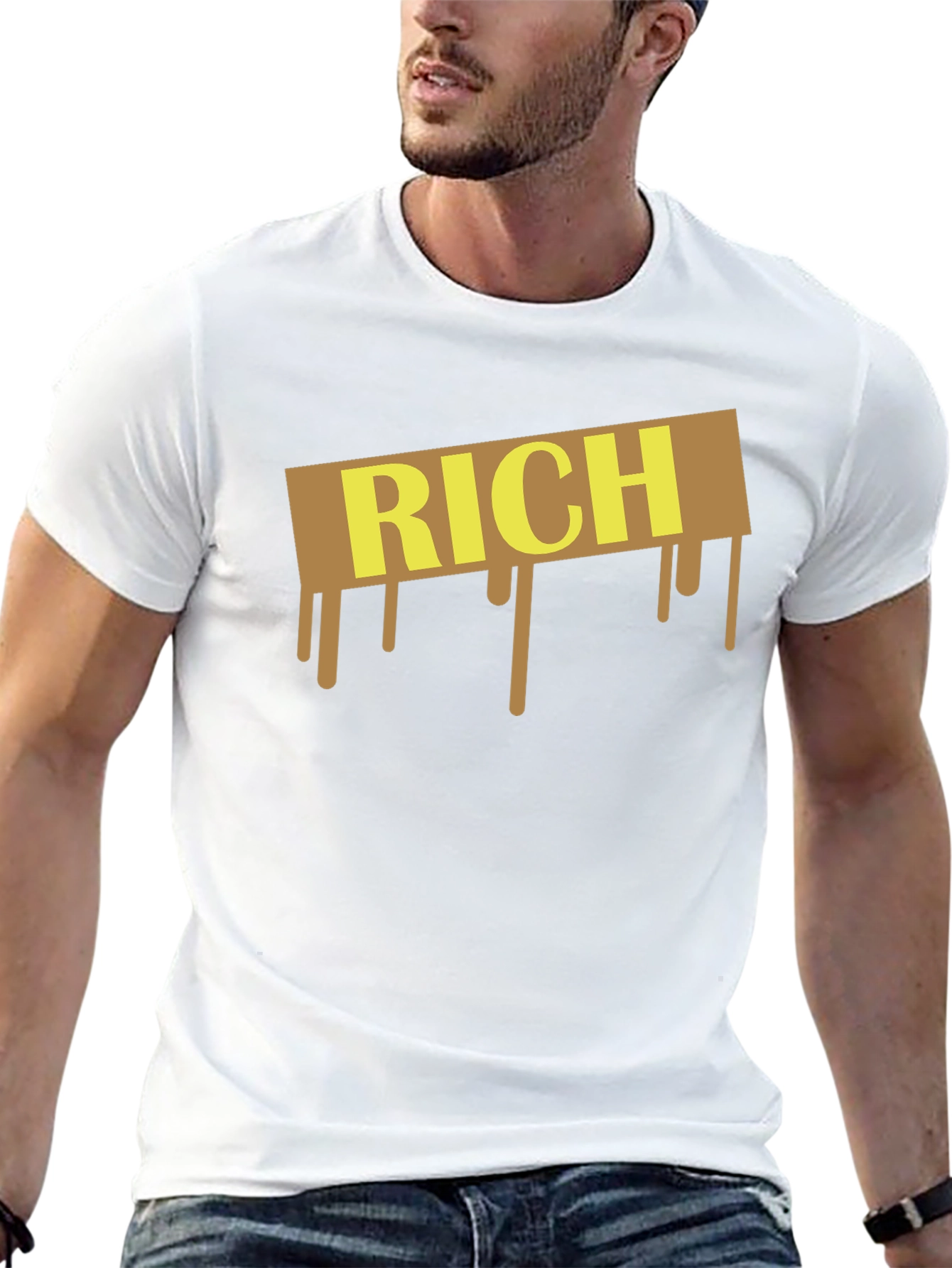 Rich Drip Graphic T-Shirt - Cool & Trendy Design
