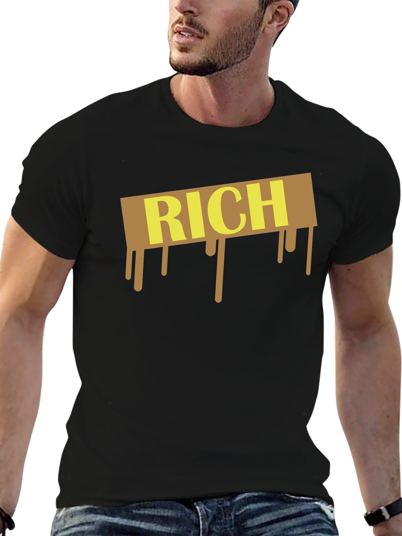 Rich Drip Graphic T-Shirt - Cool & Trendy Design
