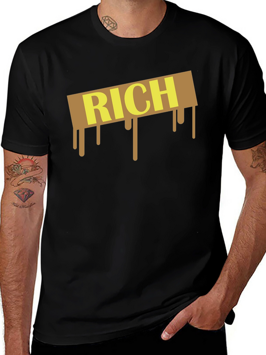 Rich Drip Graphic T-Shirt - Cool & Trendy Design