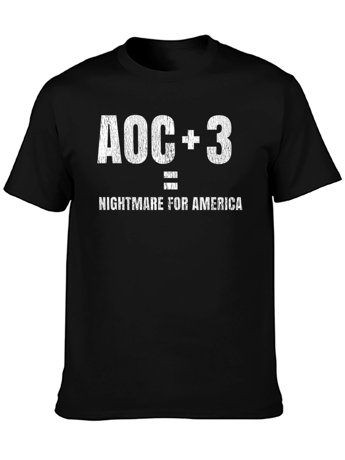 AOC+3 Nightmare for America Graphic Tee