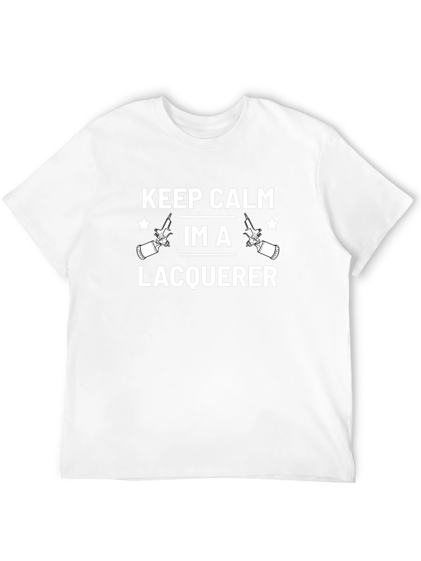 Keep Calm Lacquerer T-Shirt - Funny Job Tee