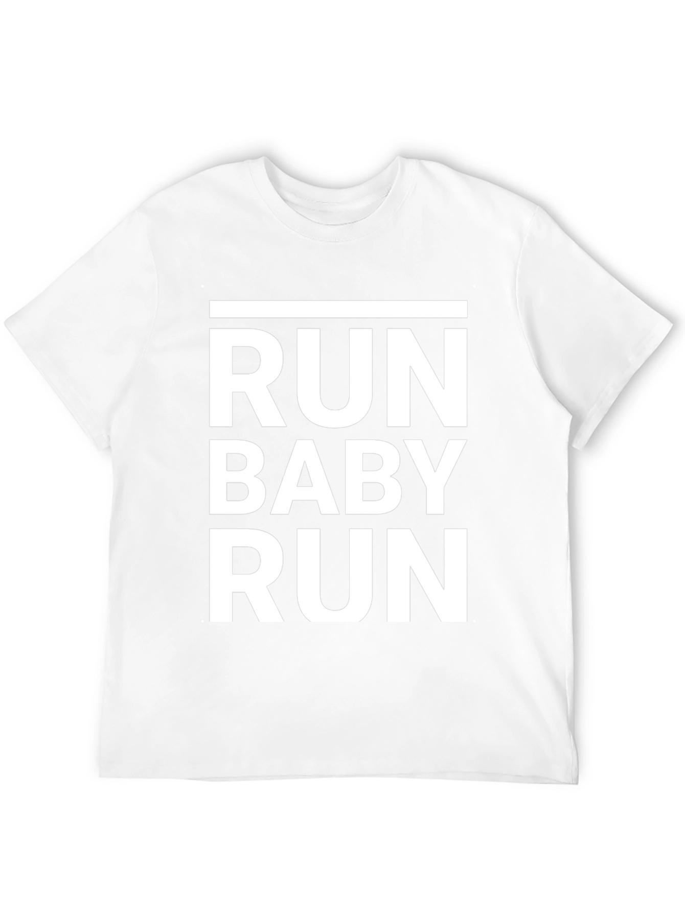 Run Baby Run T-Shirt - Bold Statement Tee
