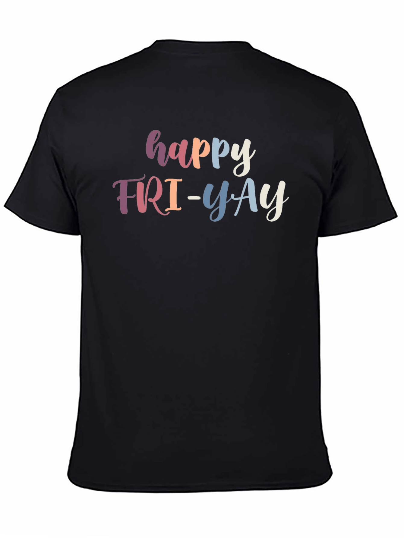 Happy FRI-YAY Black T-Shirt