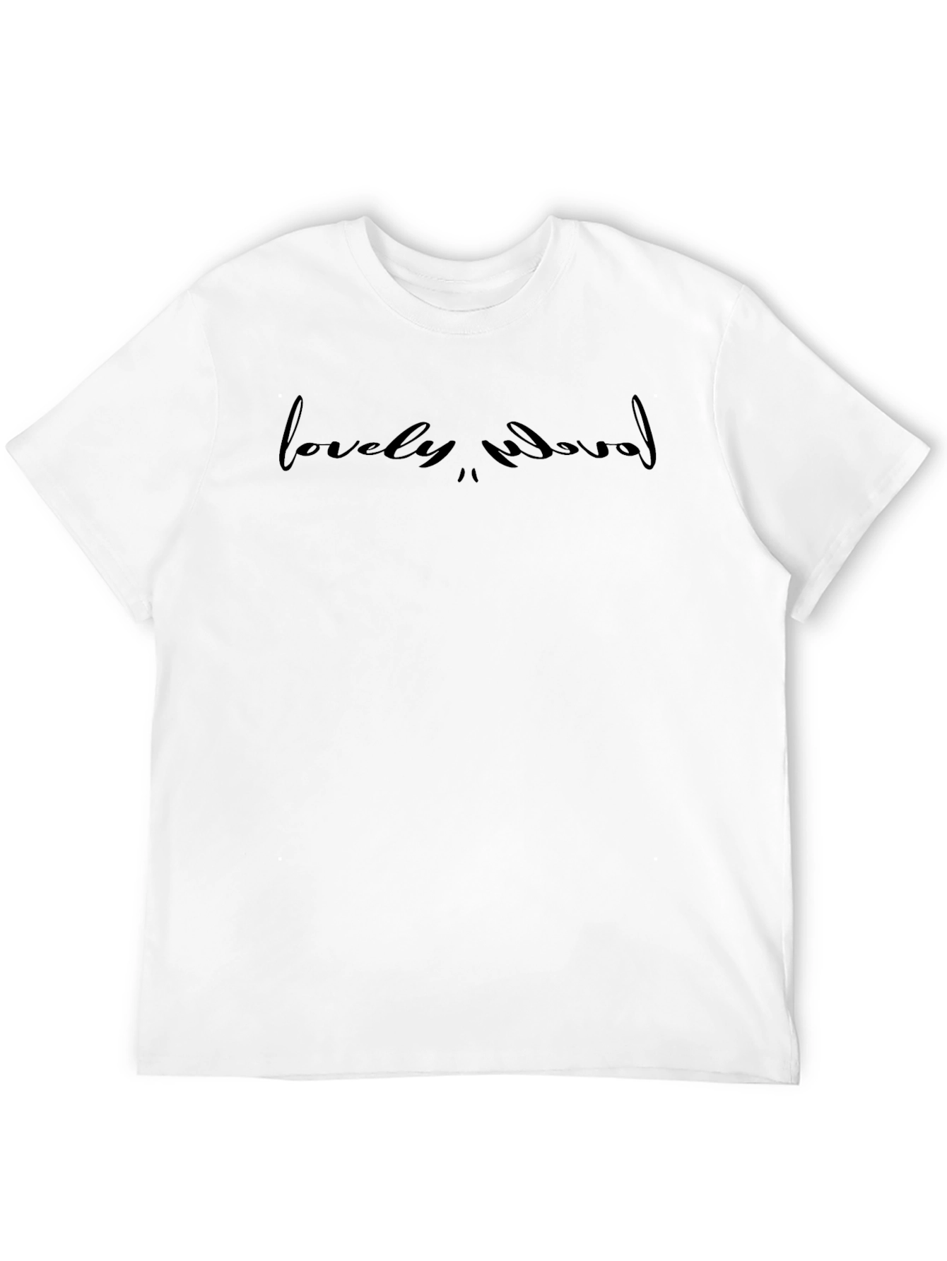 Lovely Crewneck T-Shirt - Casual Style
