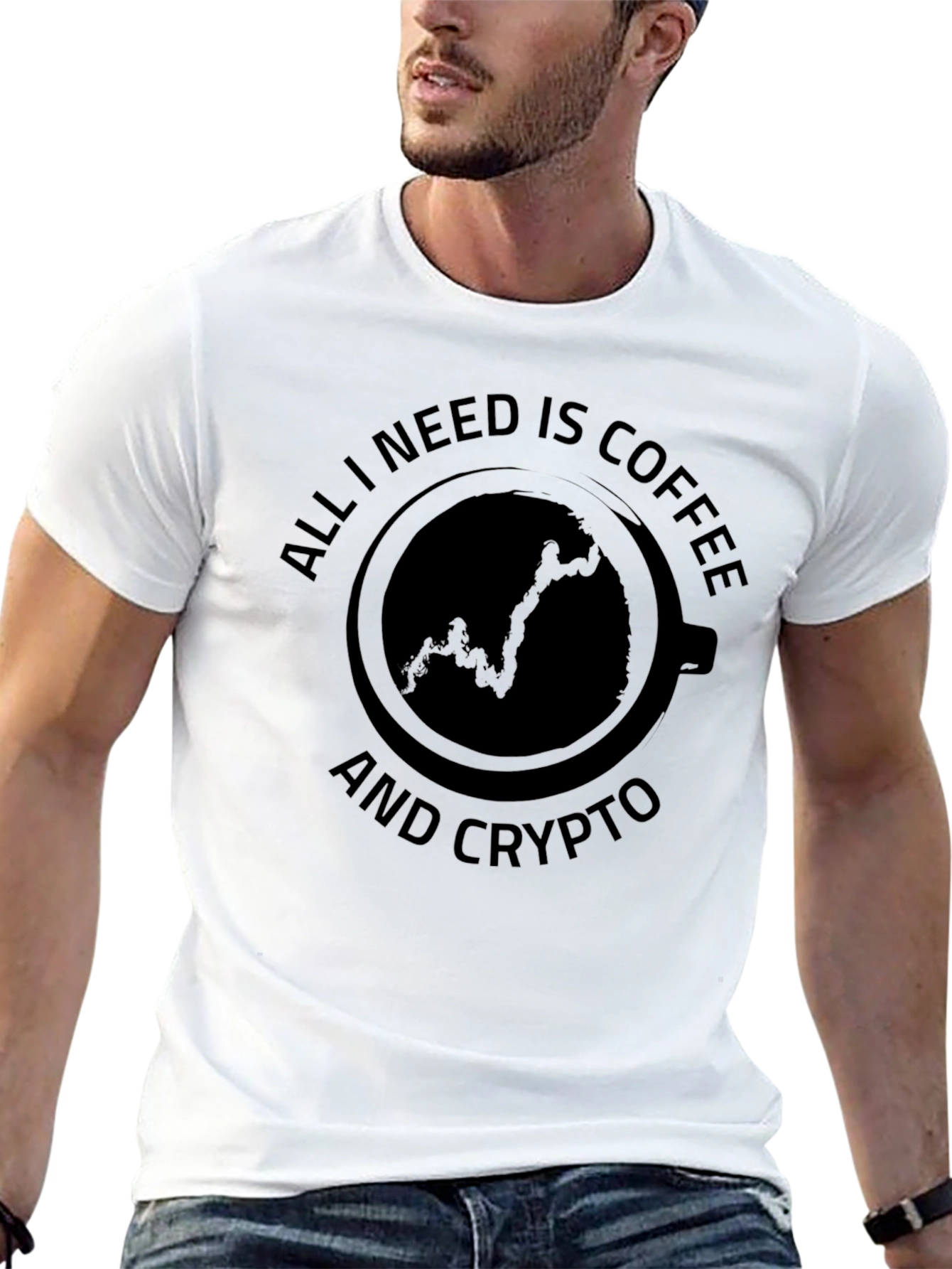 Crypto Coffee T-Shirt - Traders Essential