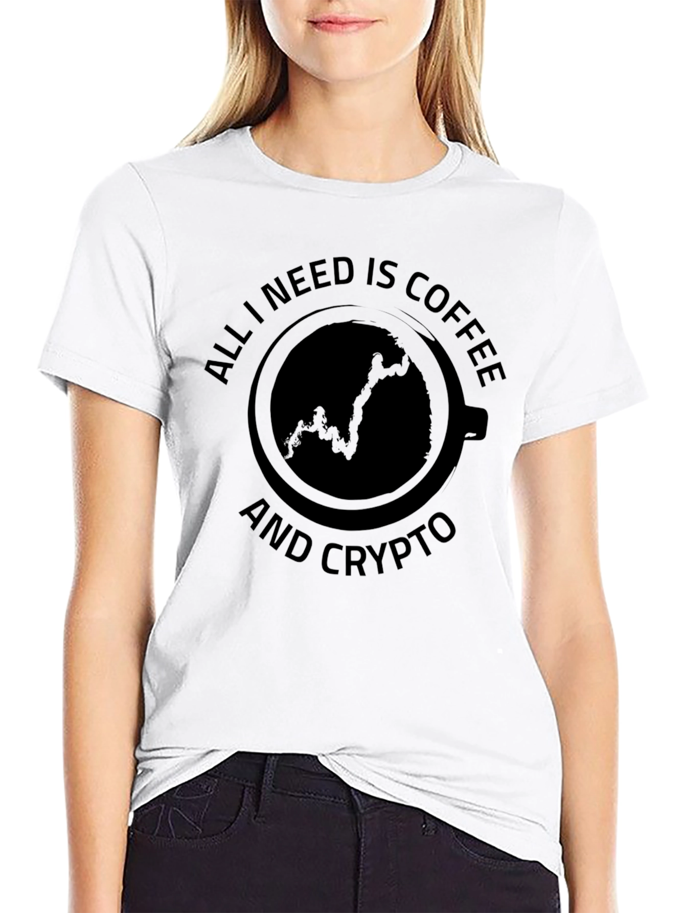 Crypto Coffee T-Shirt - Traders Essential