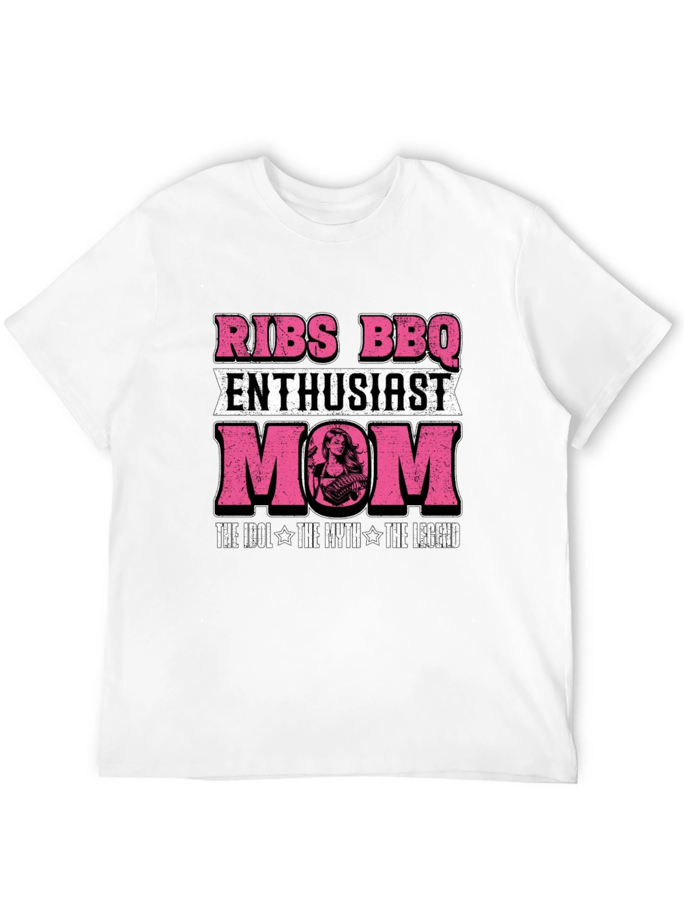 Ribs BBQ Enthusiast Mom T-Shirt - Grill Legend