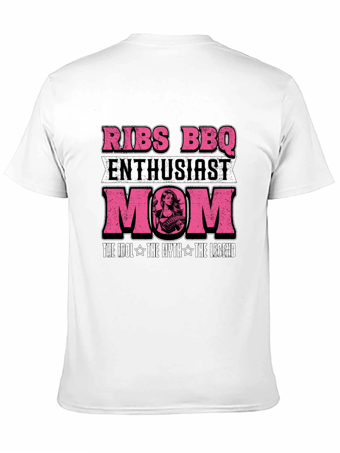 Ribs BBQ Enthusiast Mom T-Shirt - Grill Legend