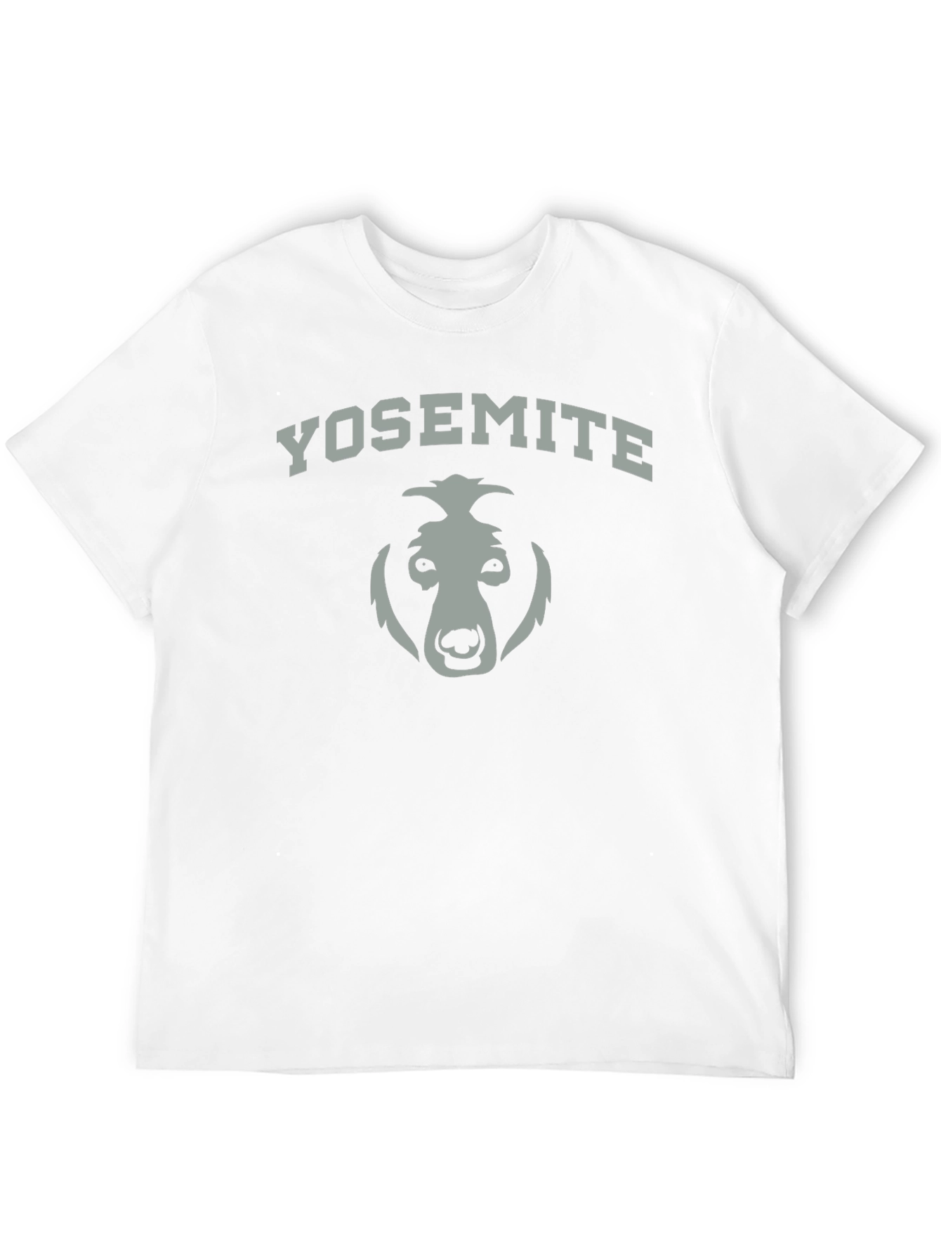 Yosemite Bear Graphic T-Shirt - Black Cotton Tee