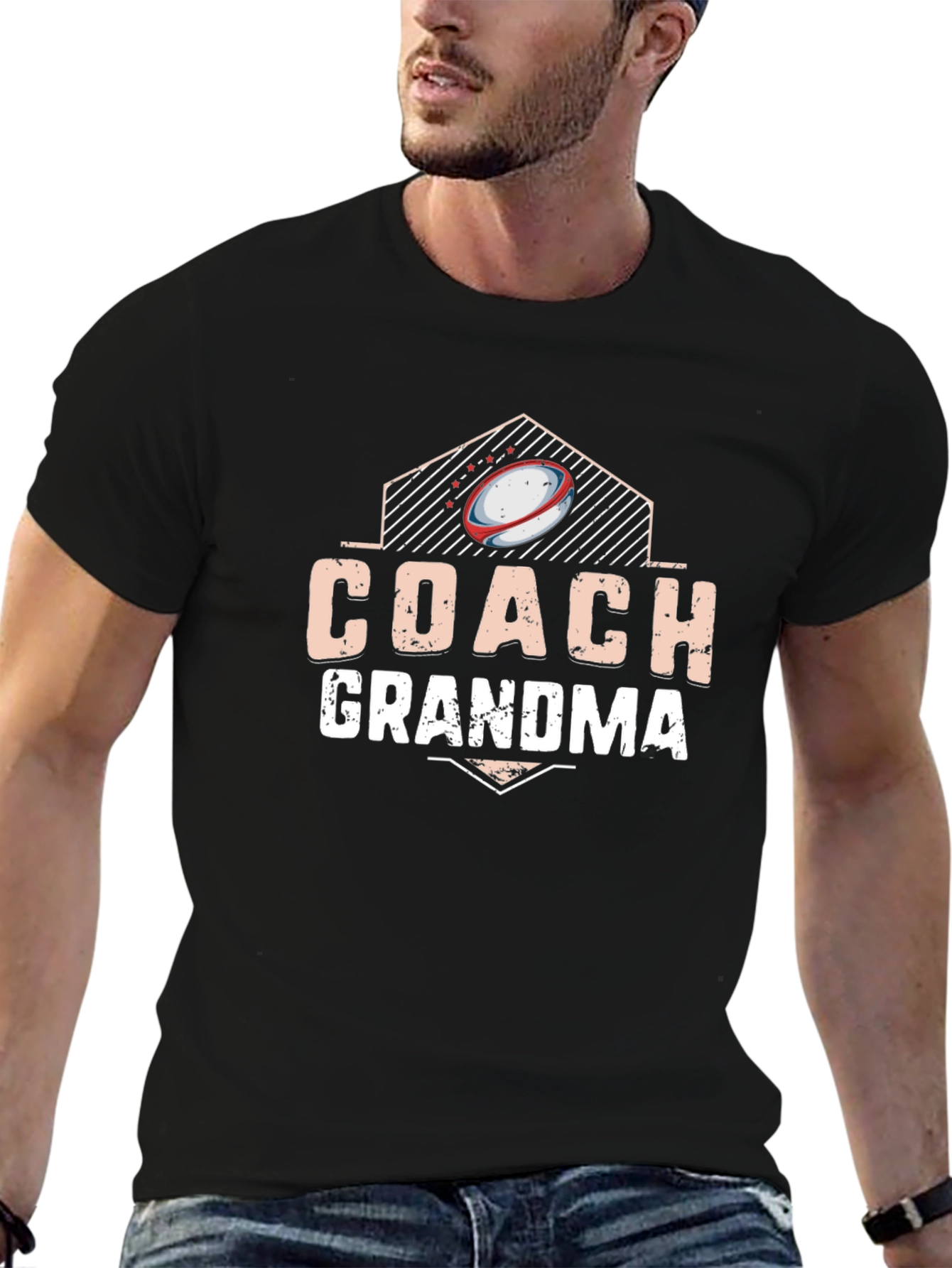 Coach Grandma Rugby T-Shirt