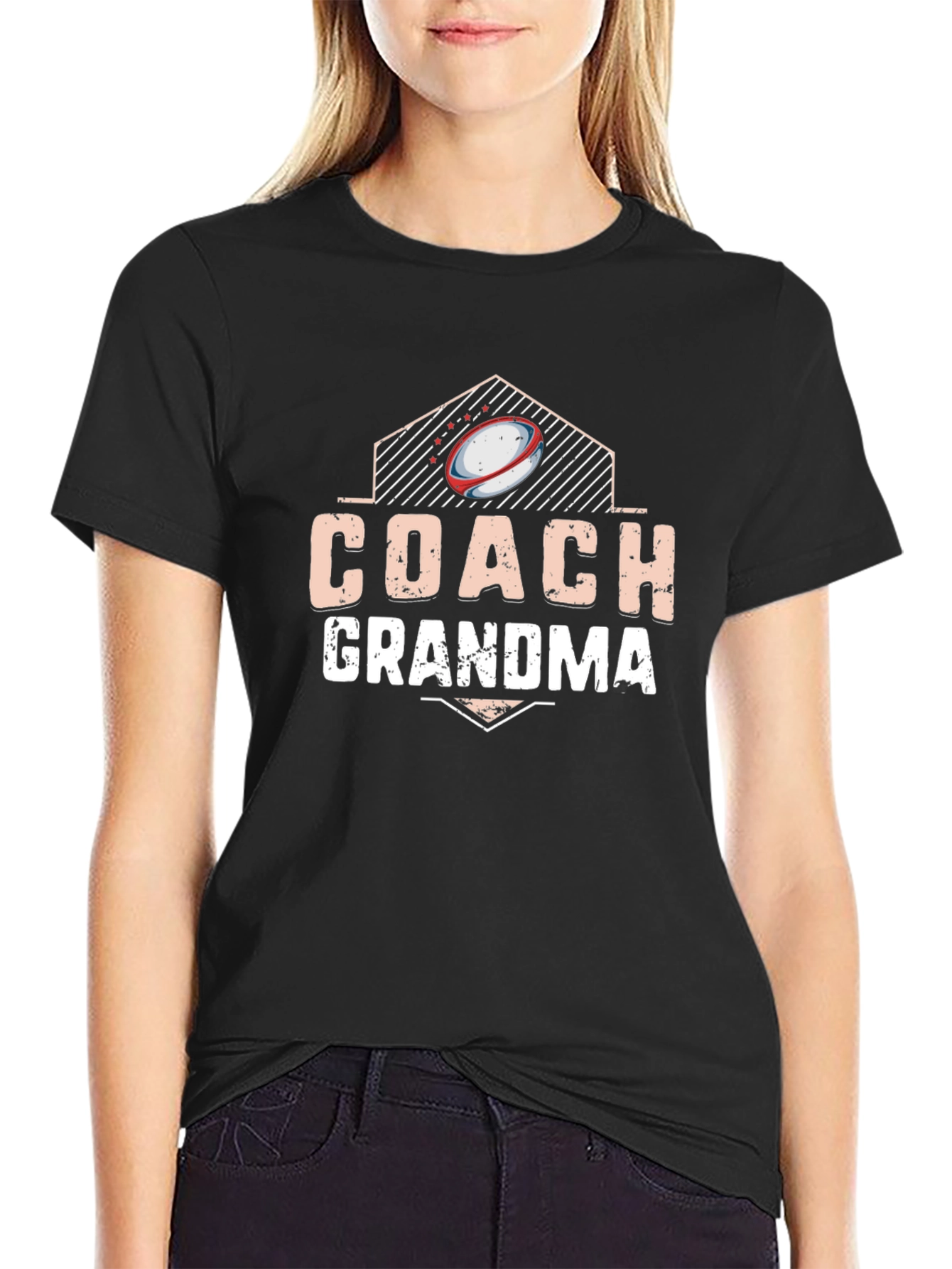 Coach Grandma Rugby T-Shirt