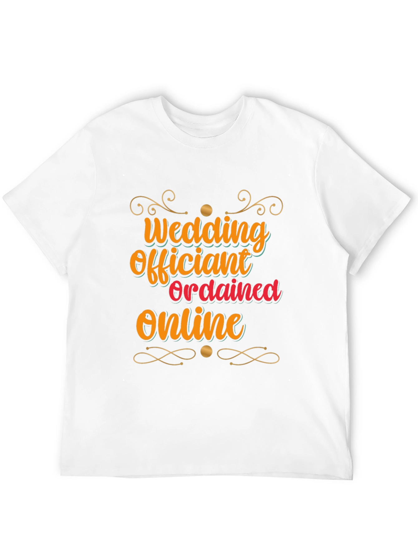 Wedding Officiant Ordained Online T-Shirt