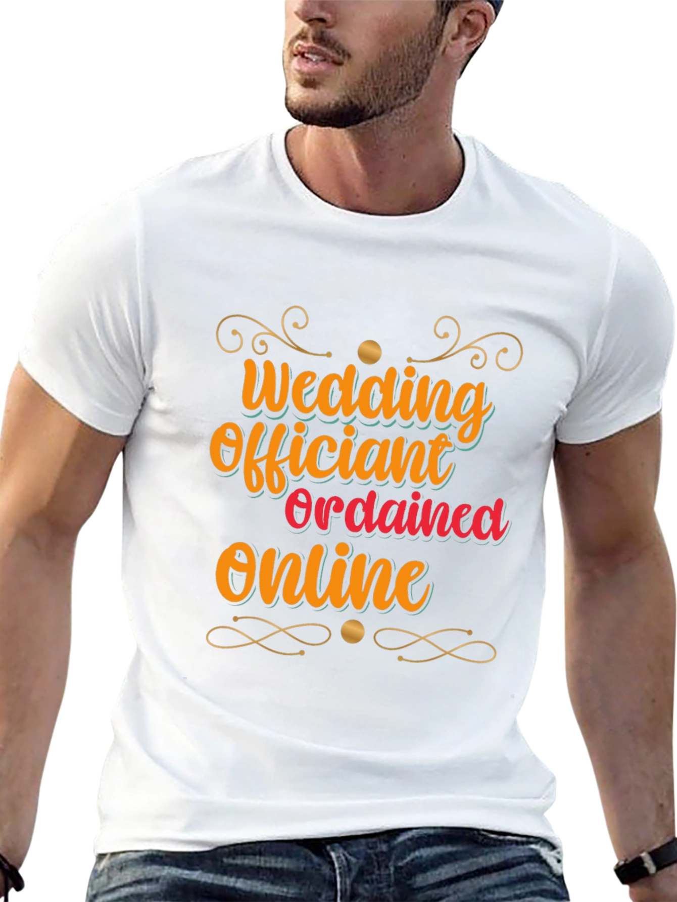 Wedding Officiant Ordained Online T-Shirt