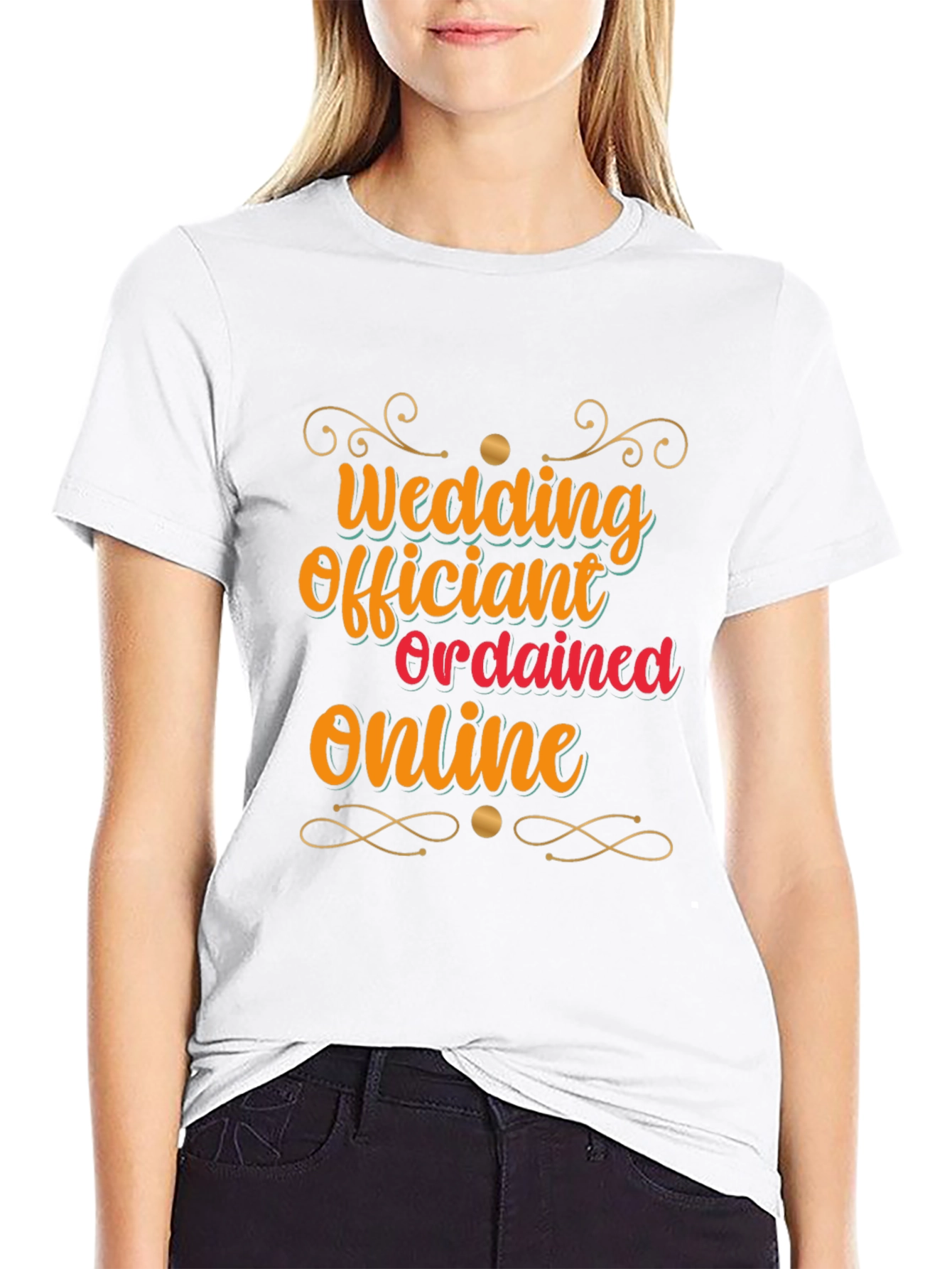 Wedding Officiant Ordained Online T-Shirt