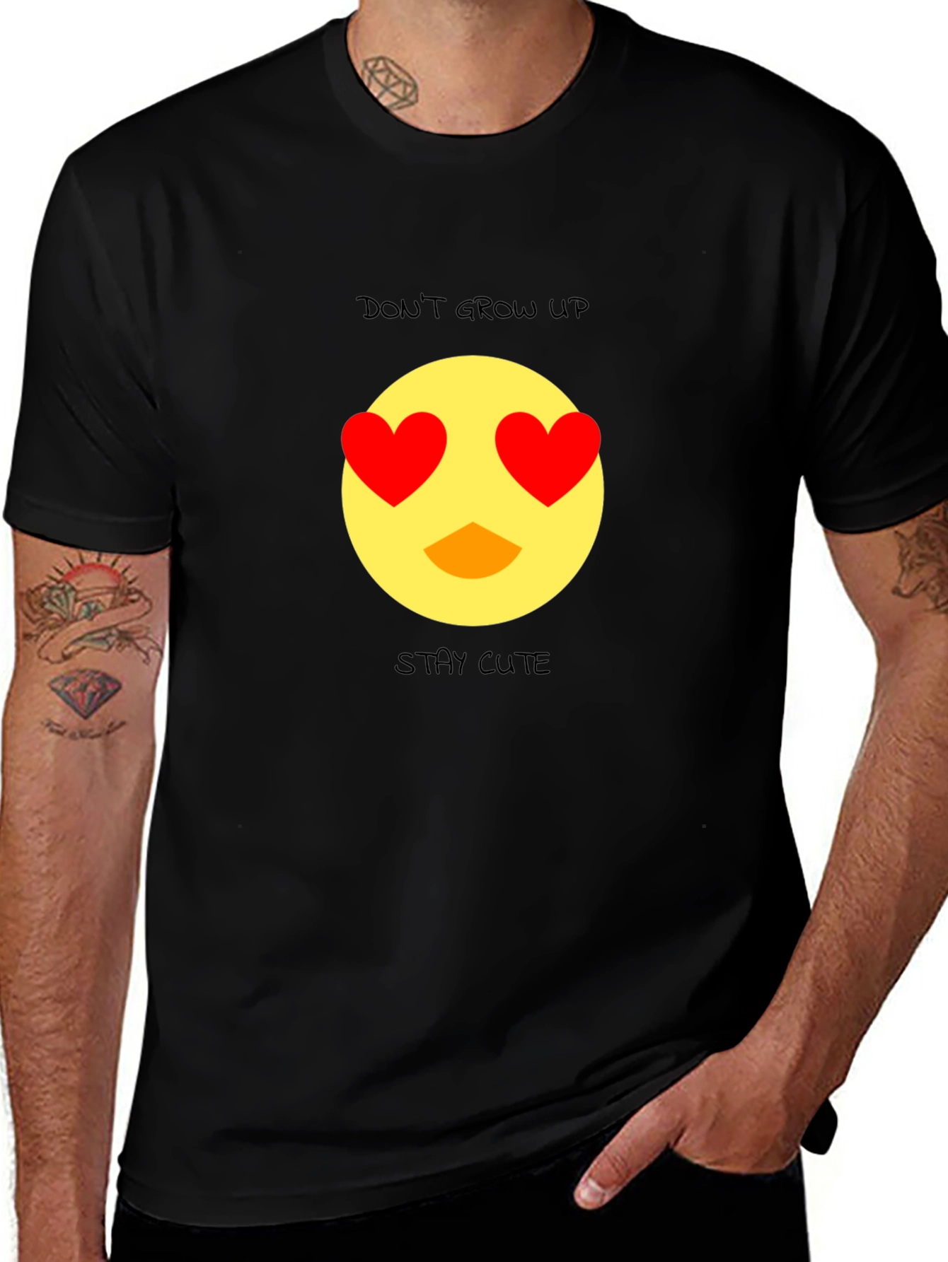 Dont Grow Up Emoji T-Shirt