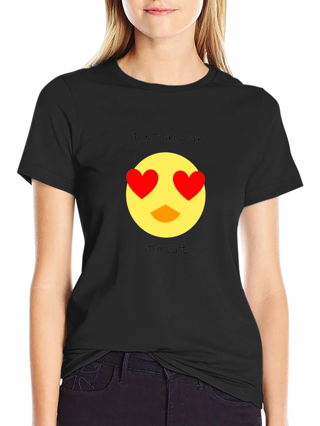 Dont Grow Up Emoji T-Shirt