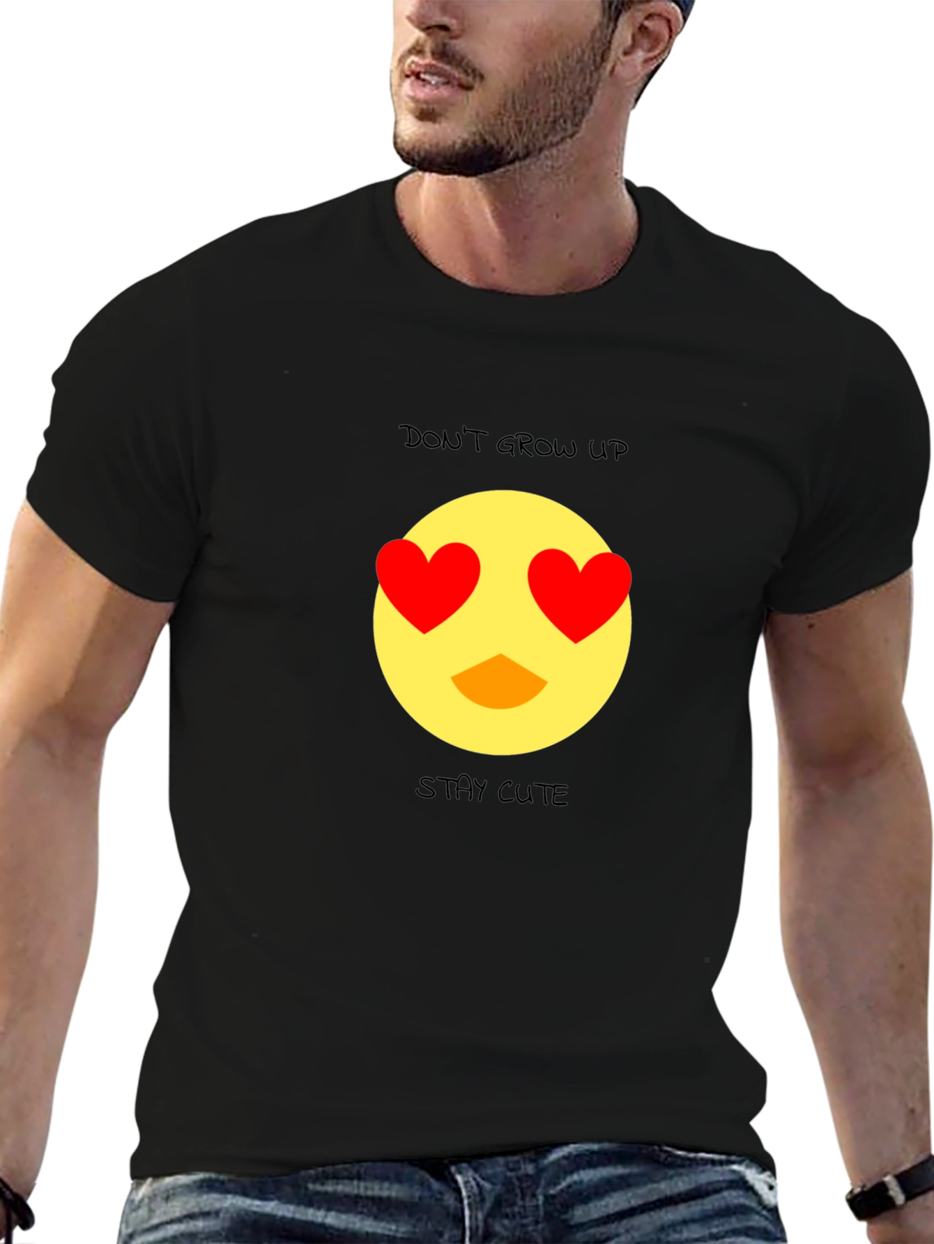 Dont Grow Up Emoji T-Shirt