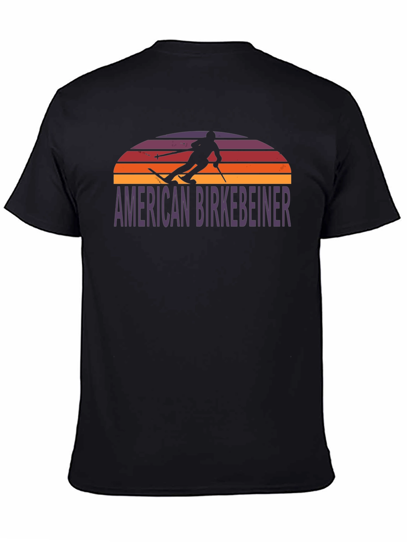 American Birkebeiner Ski T-Shirt - Black