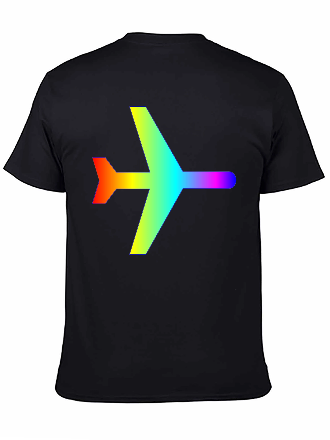 Rainbow Airplane Graphic Tee
