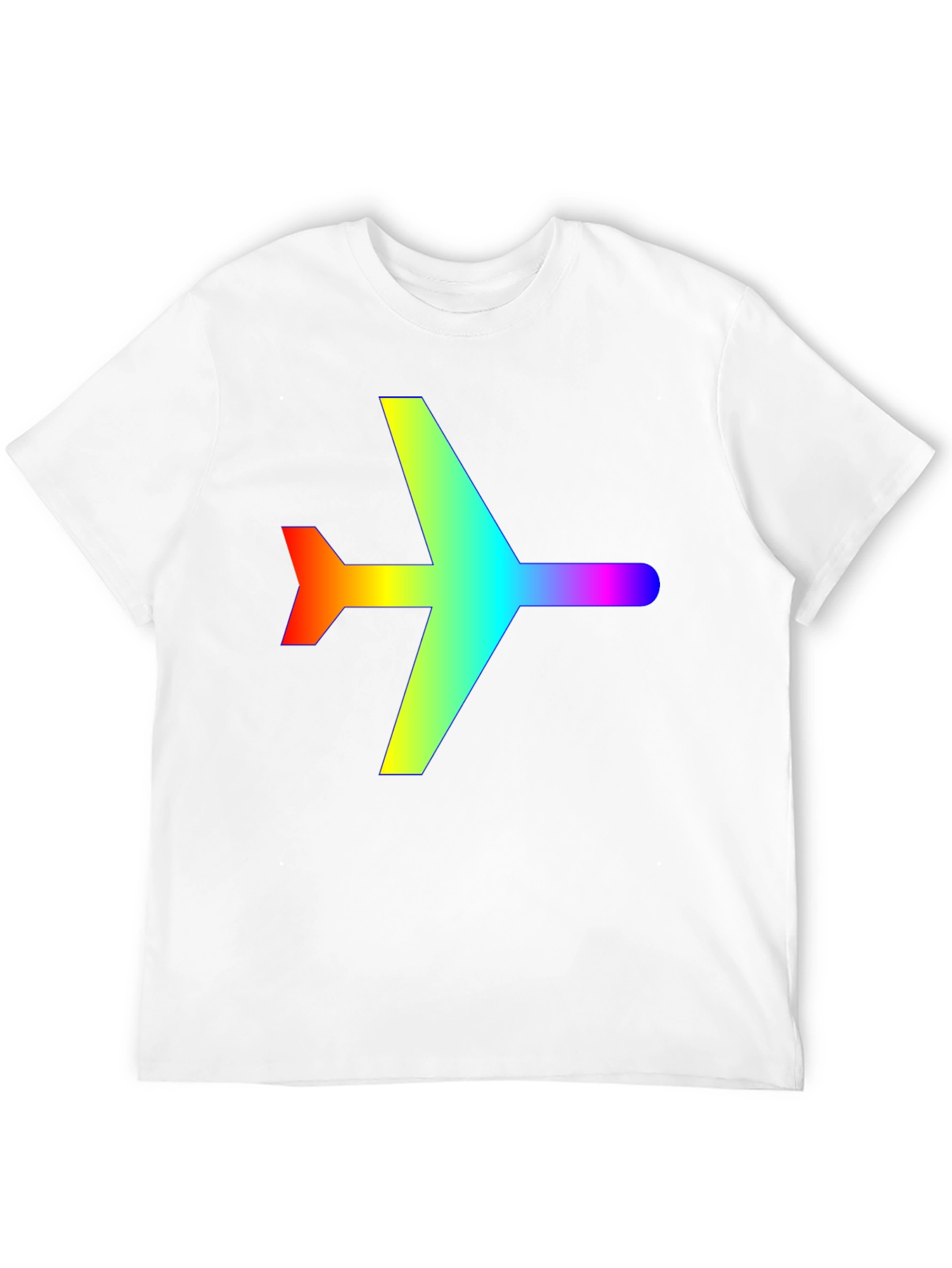 Rainbow Airplane Graphic Tee
