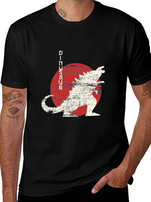 Dinosaur Graphic Tee - Japanese Style