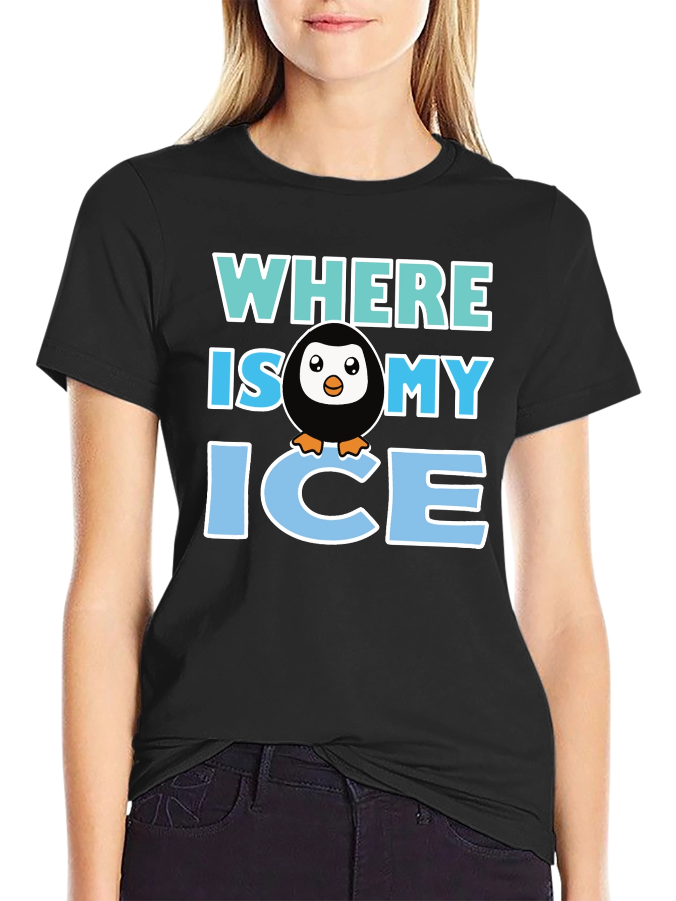 Where is my ice Penguin T-Shirt