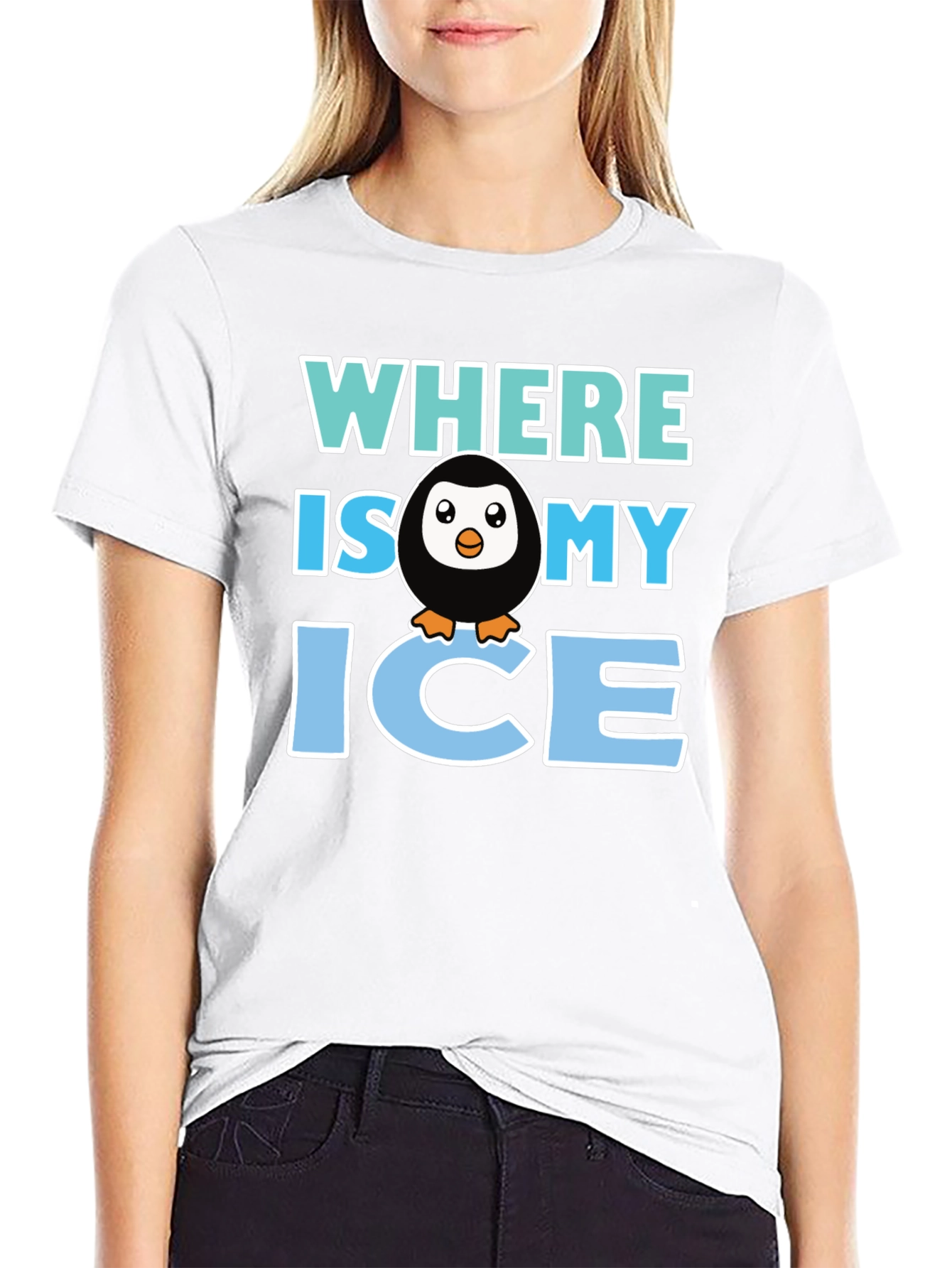 Where is my ice Penguin T-Shirt