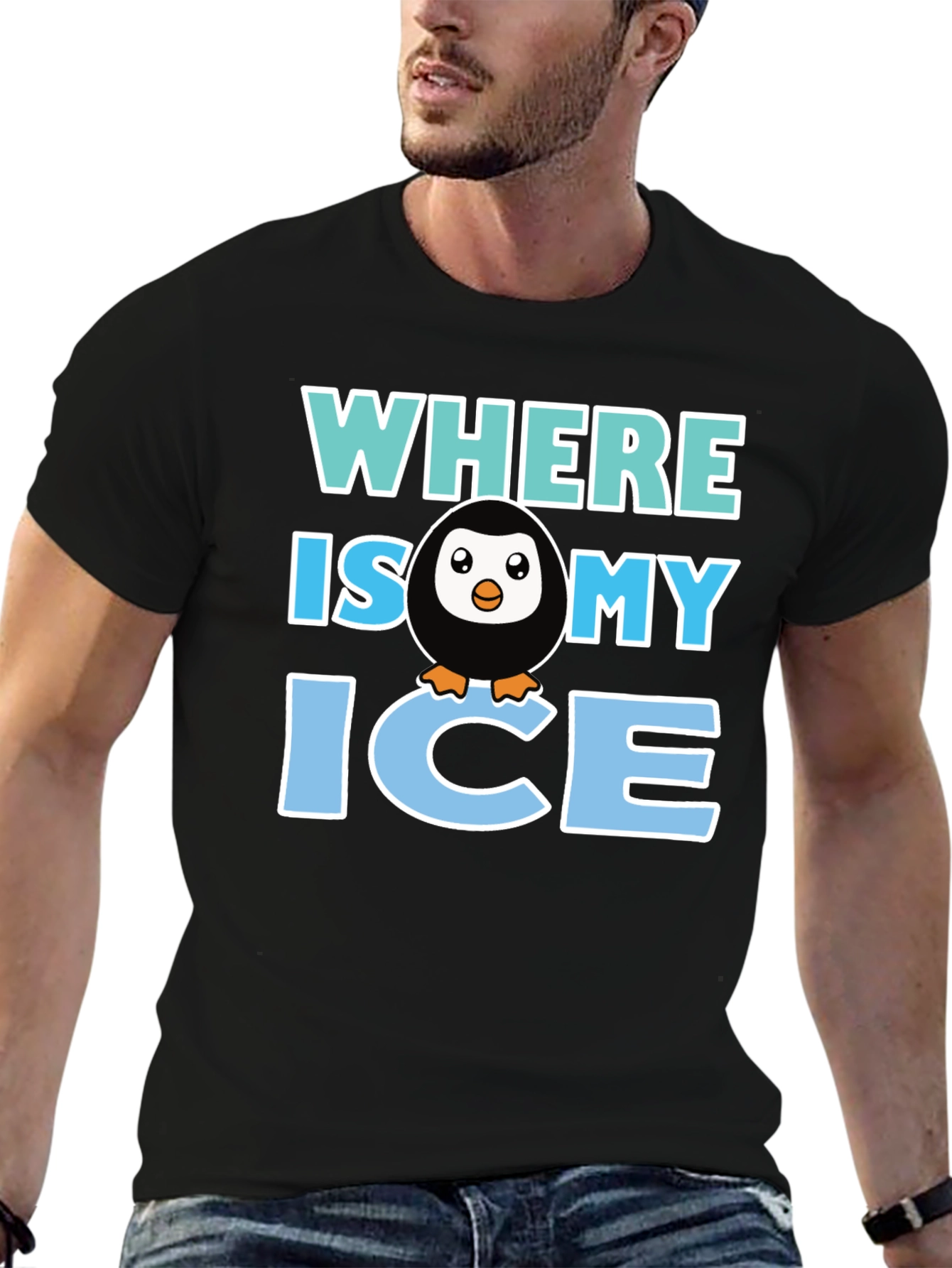 Where is my ice Penguin T-Shirt