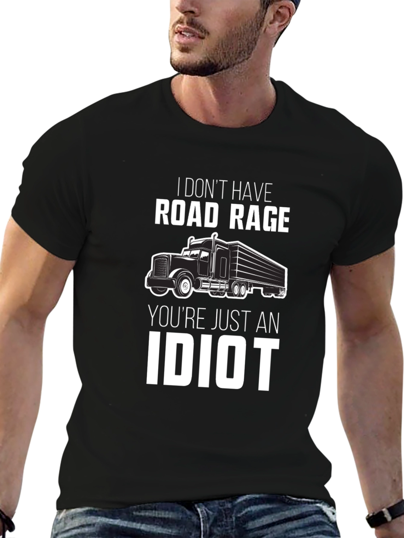 Road Rage Trucker T-Shirt - Funny Truck Driver Gift