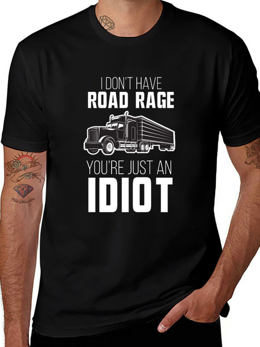 Road Rage Trucker T-Shirt - Funny Truck Driver Gift