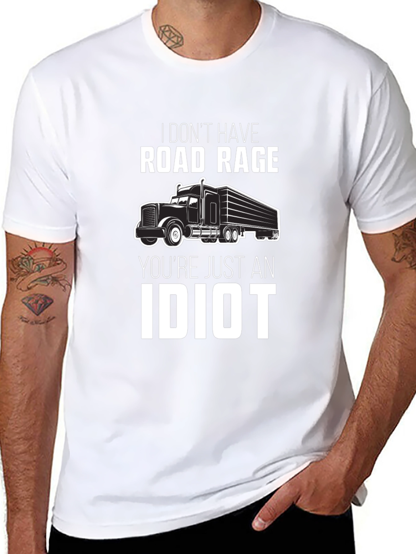 Road Rage Trucker T-Shirt - Funny Truck Driver Gift