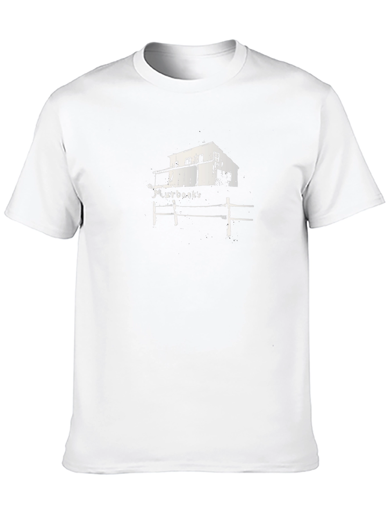 M. Urbans Black Graphic T-Shirt