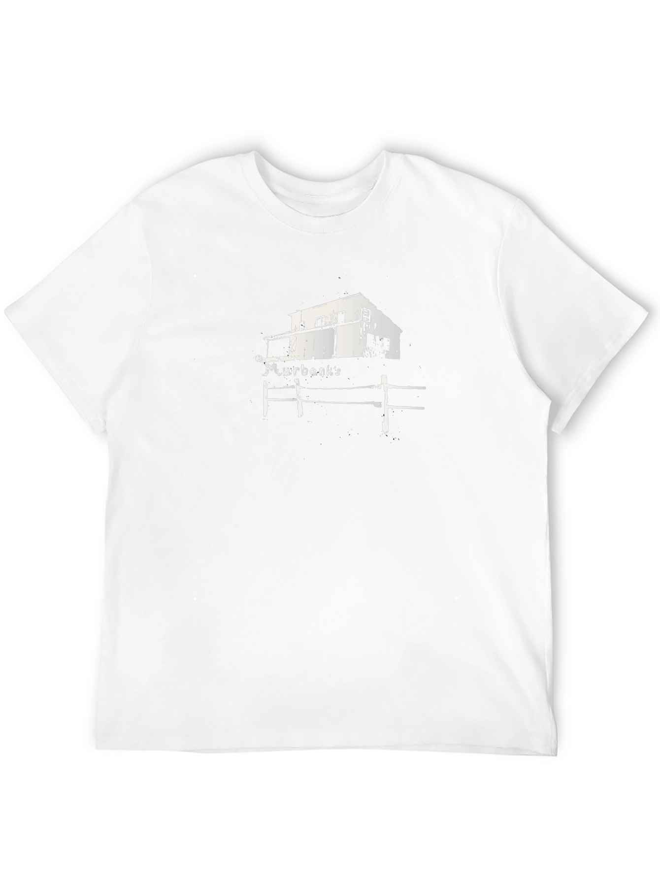 M. Urbans Black Graphic T-Shirt