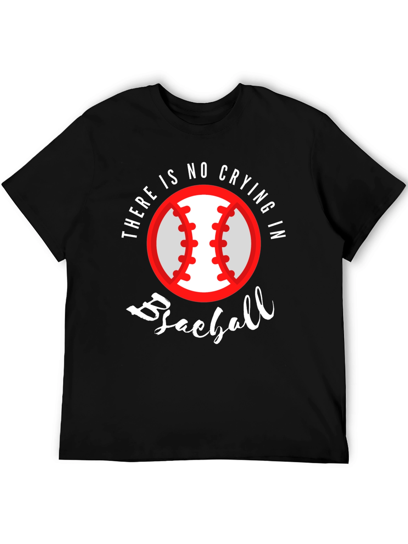 No Crying in Baseball Graphic Tee