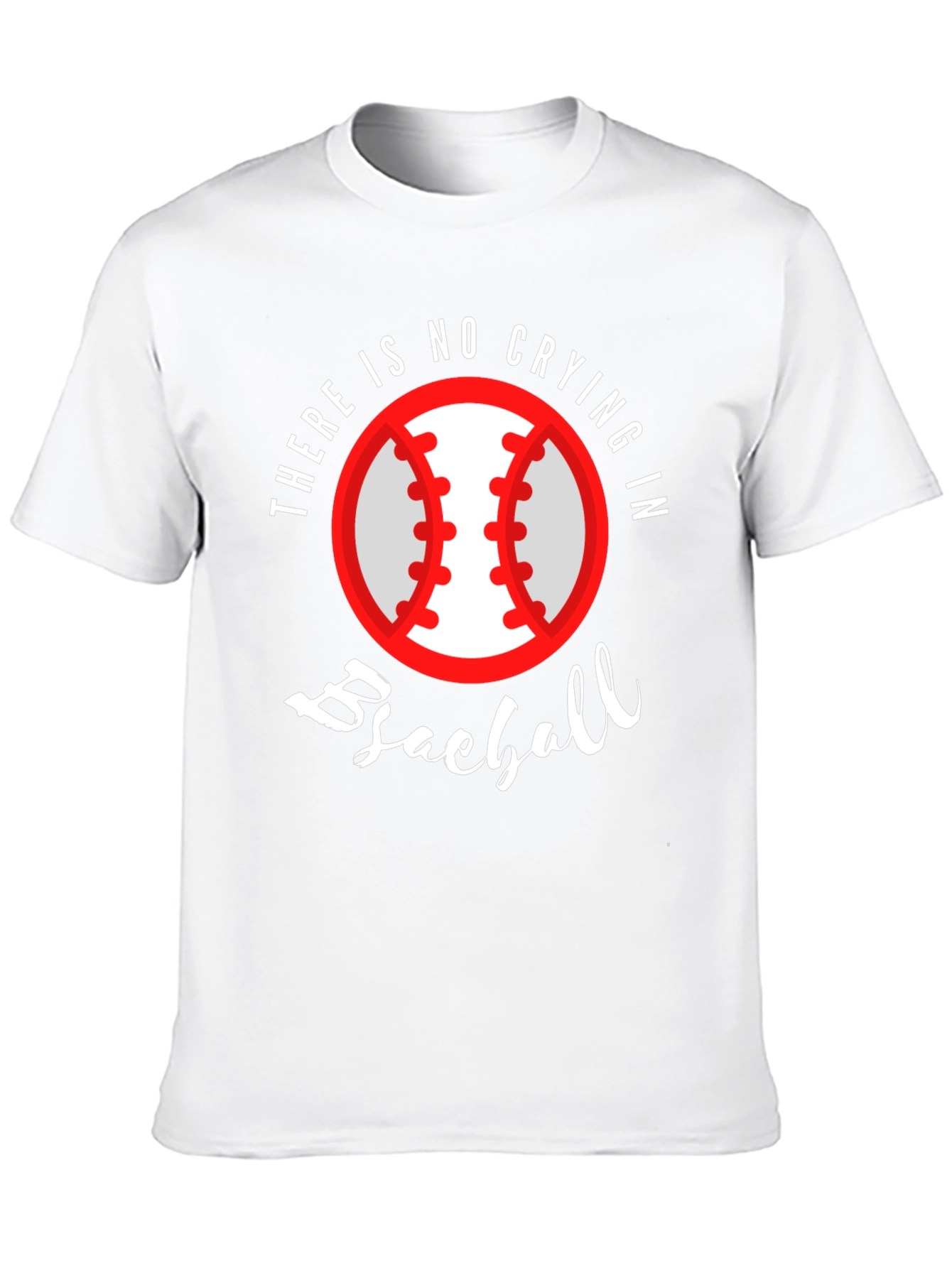 No Crying in Baseball Graphic Tee