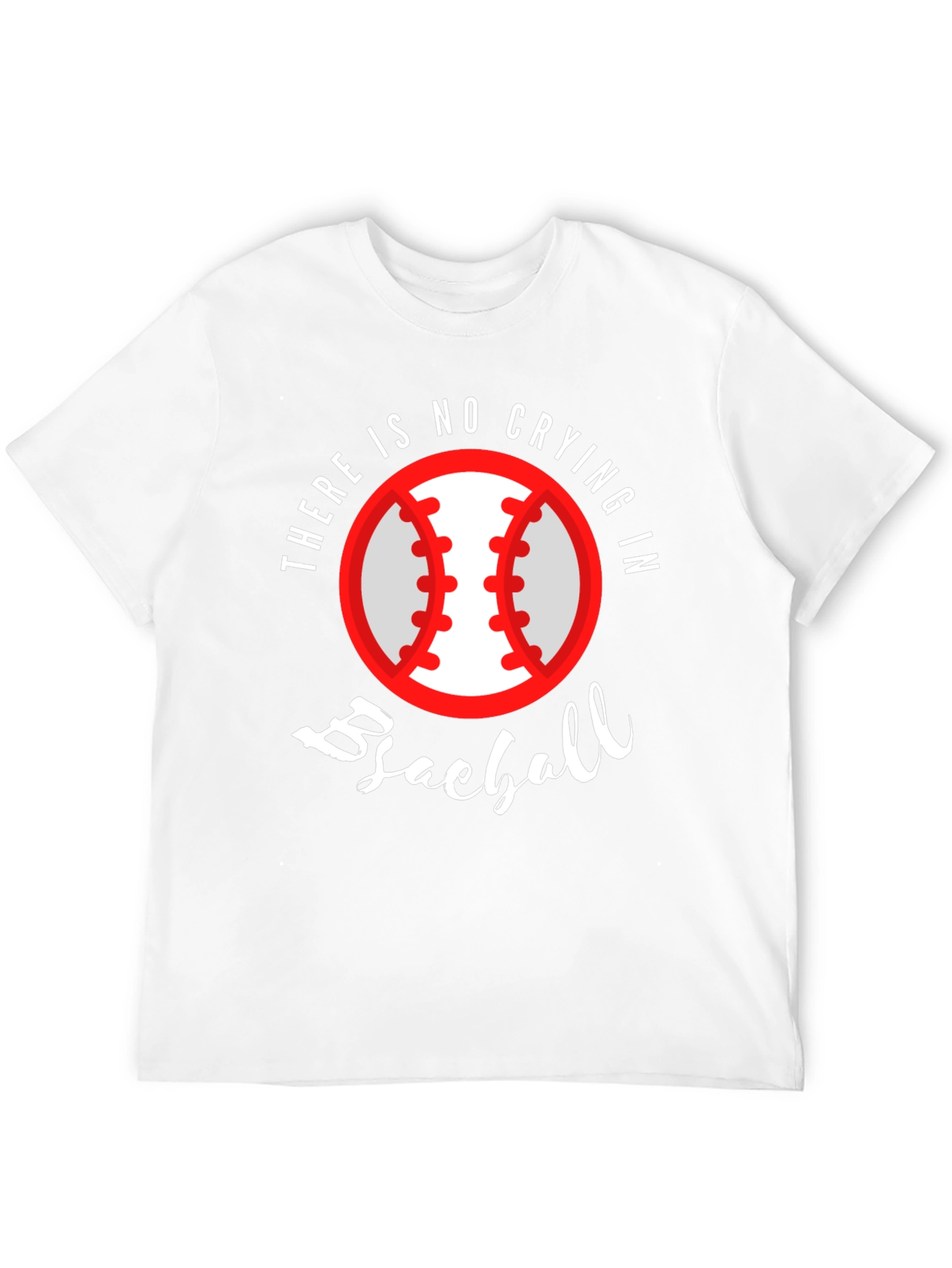 No Crying in Baseball Graphic Tee
