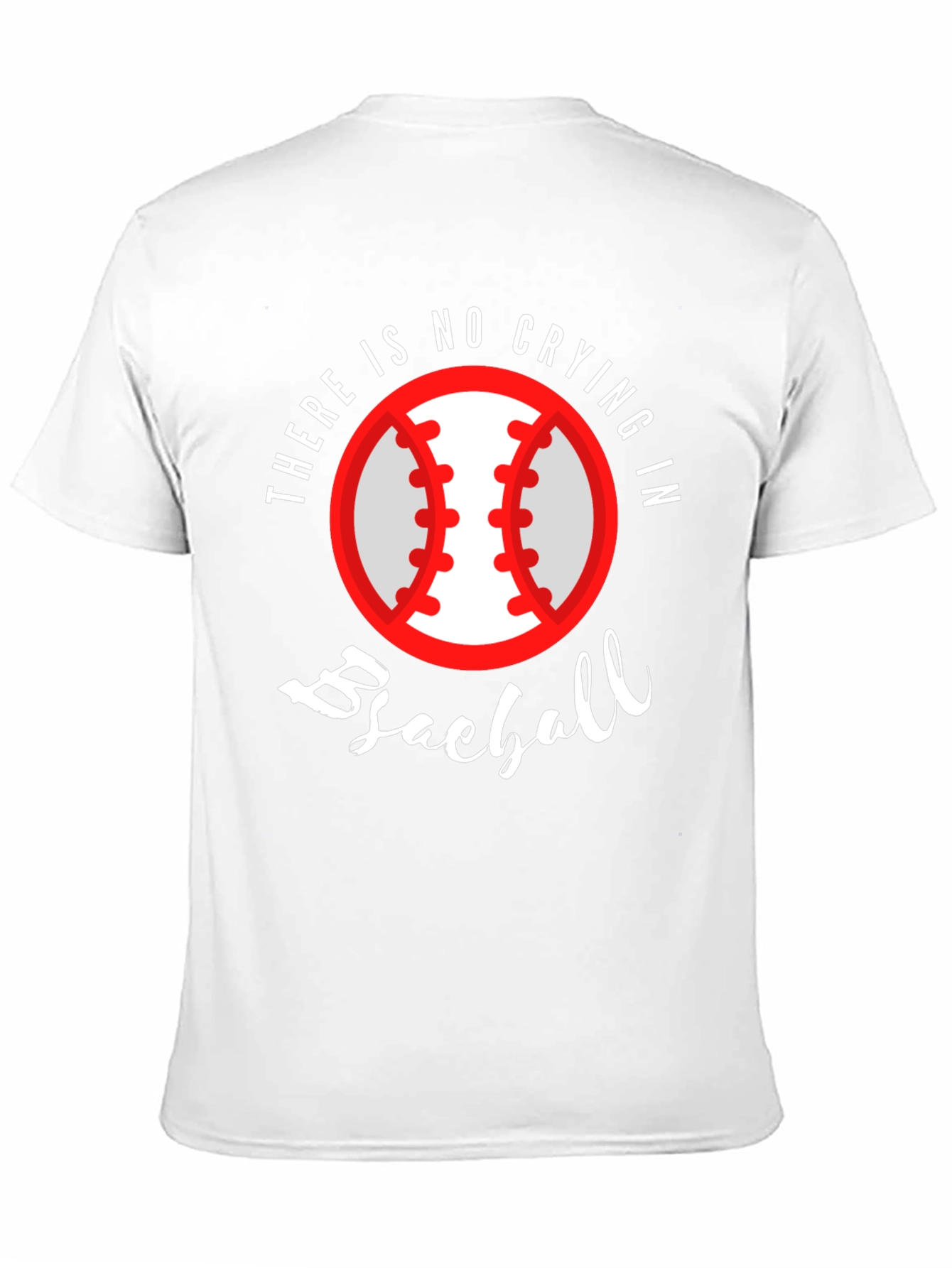 No Crying in Baseball Graphic Tee