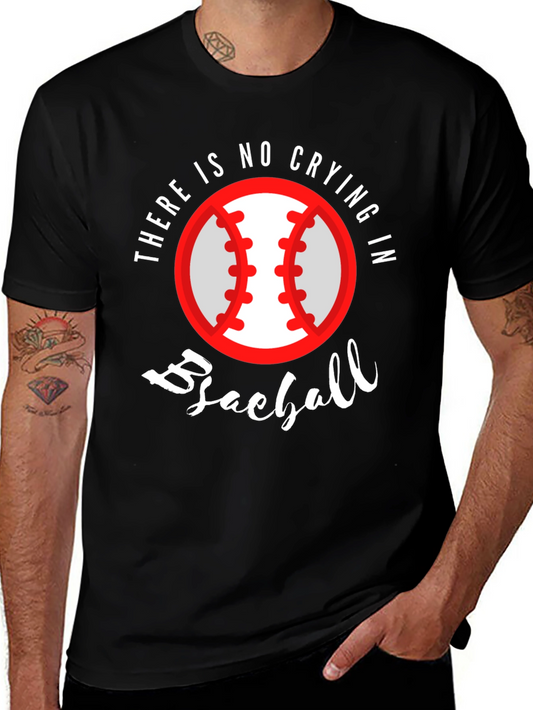 No Crying in Baseball Graphic Tee