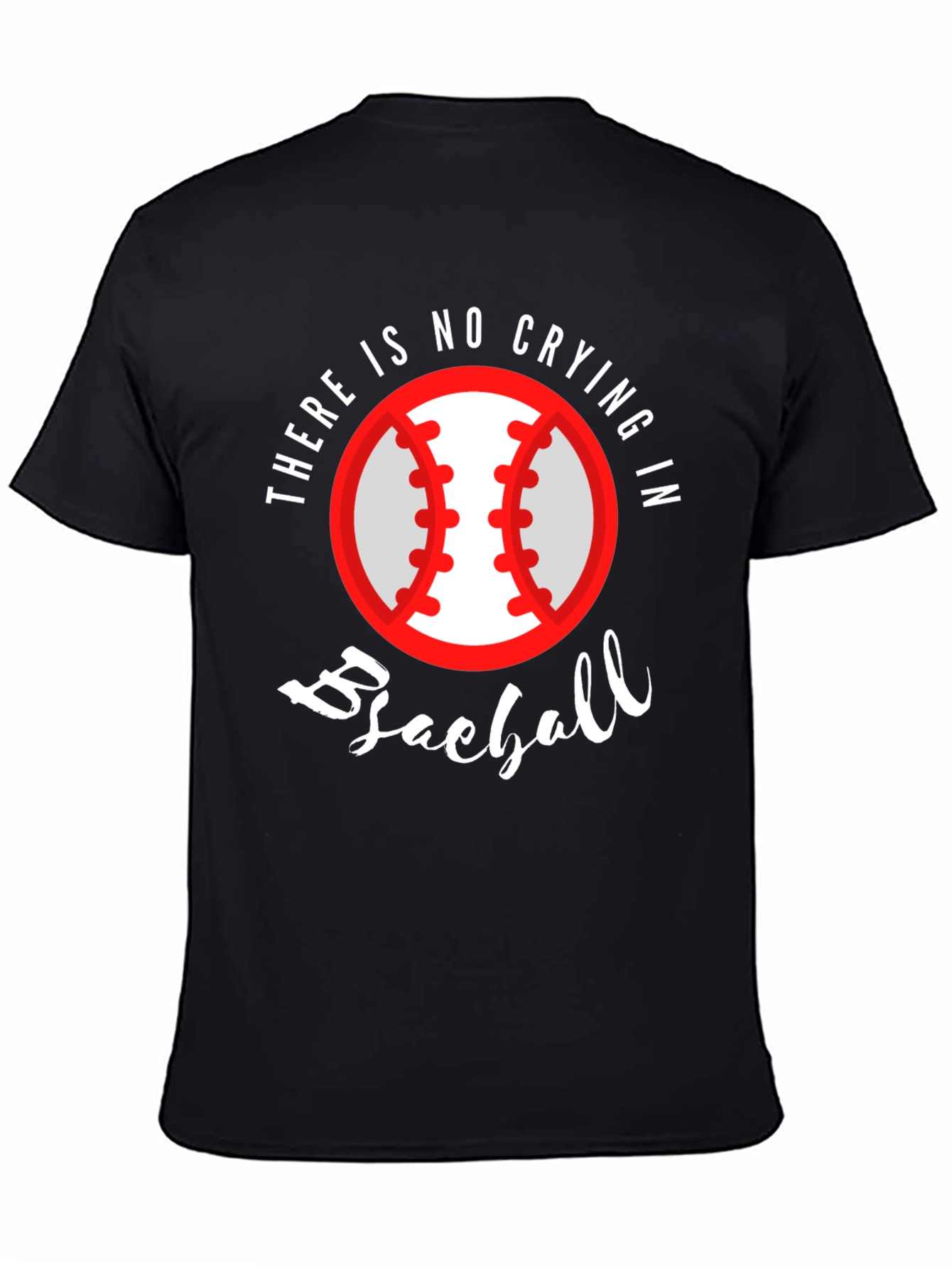 No Crying in Baseball Graphic Tee
