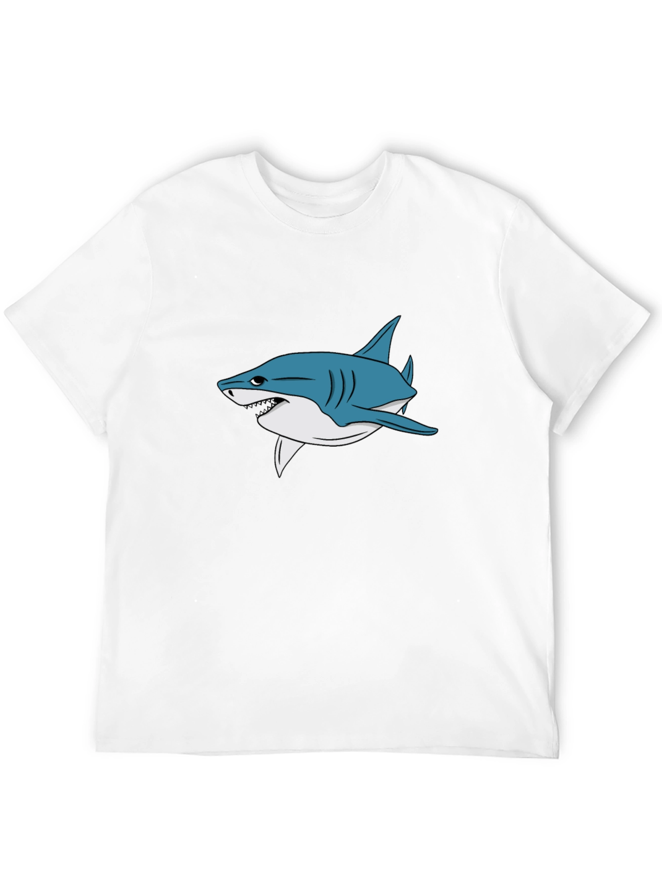 Shark Graphic Black T-Shirt