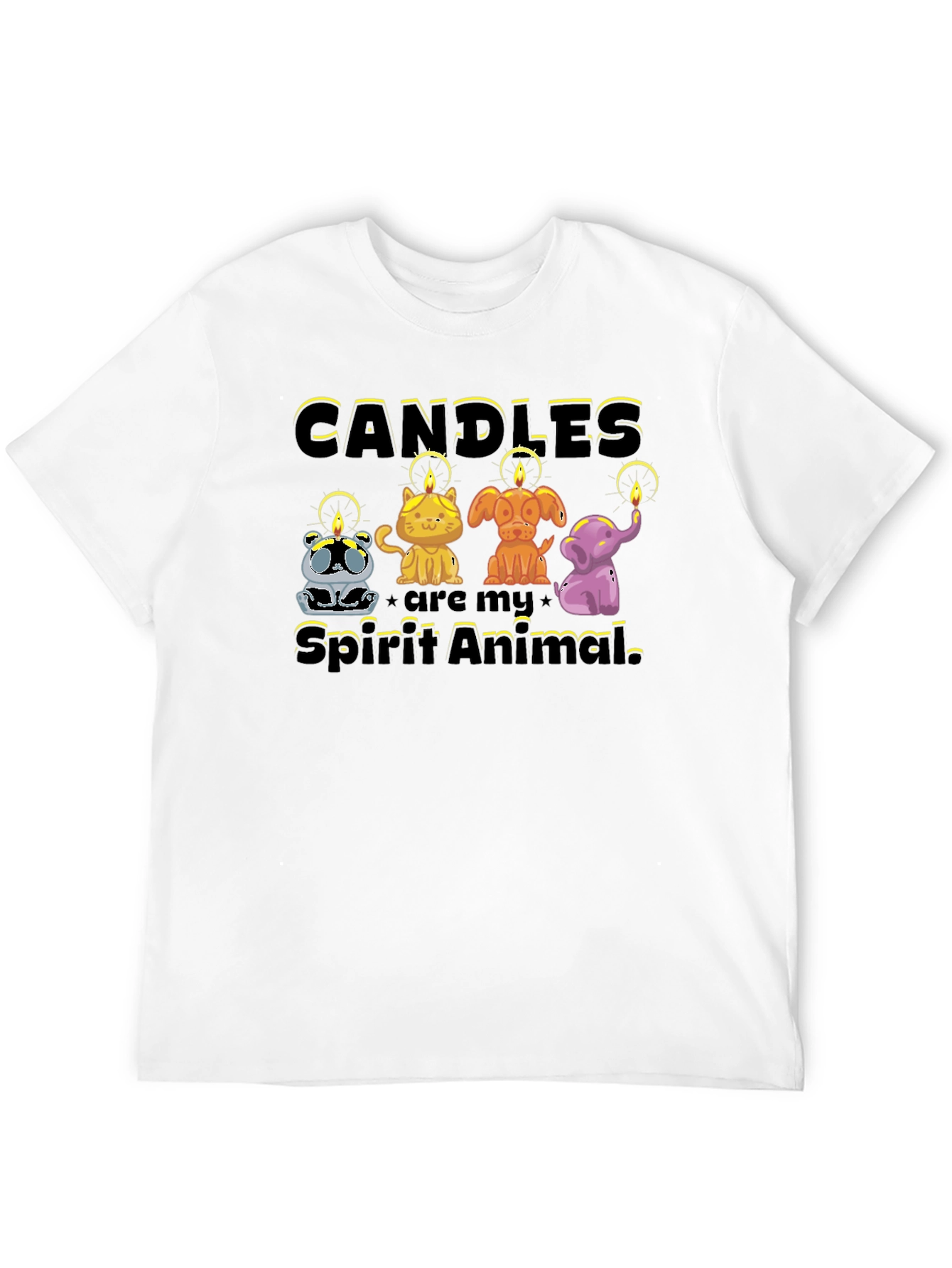 Candles are my Spirit Animal T-Shirt