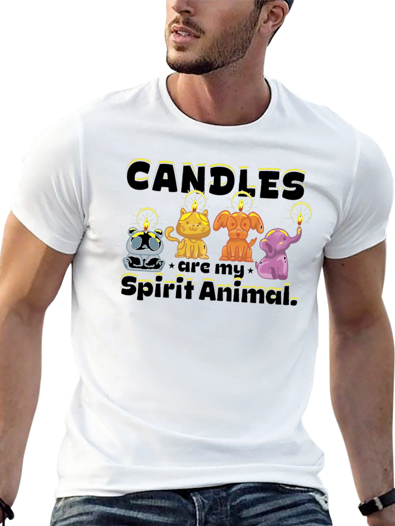 Candles are my Spirit Animal T-Shirt