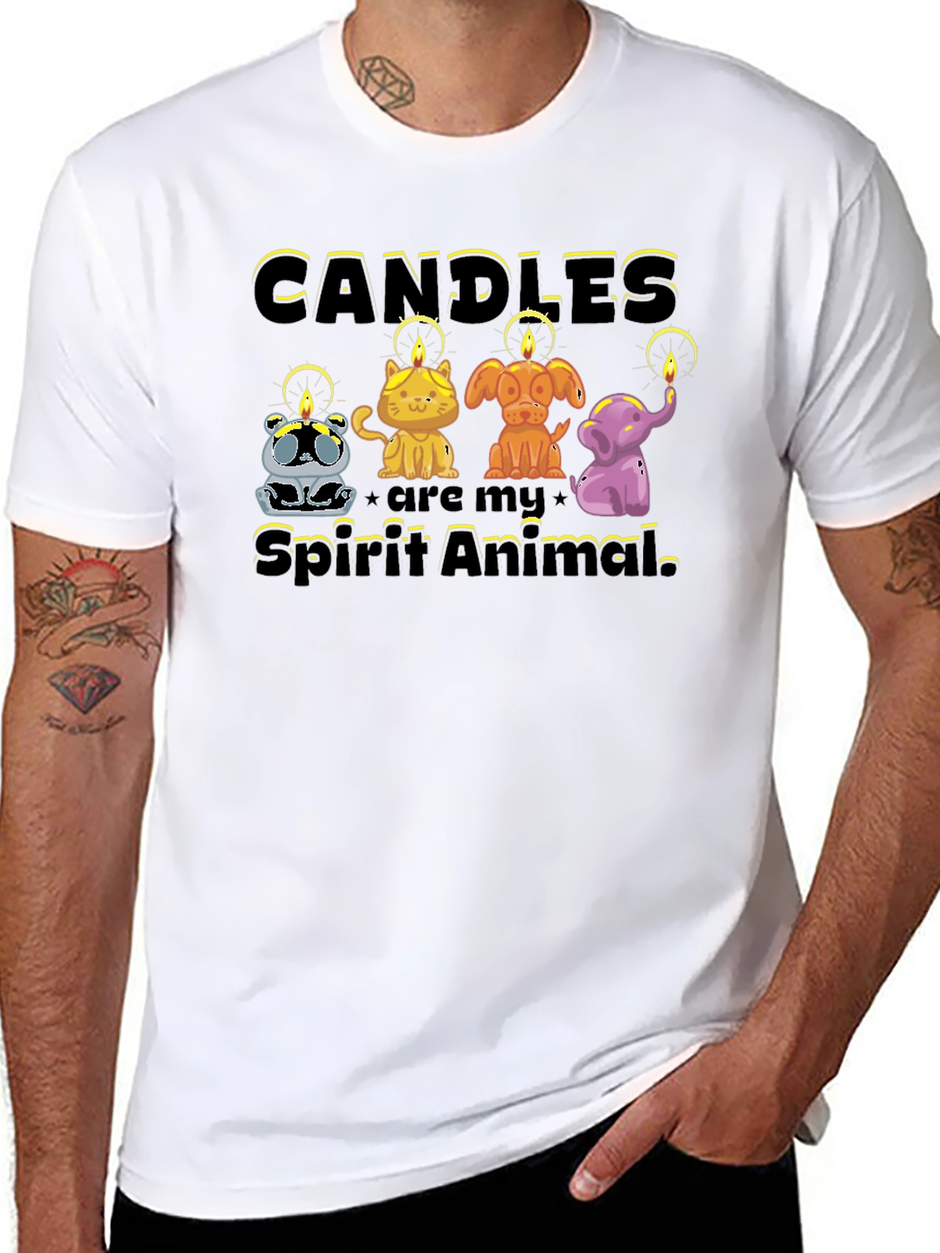 Candles are my Spirit Animal T-Shirt