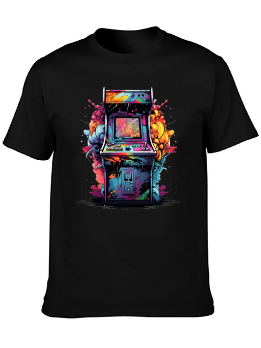 Retro Arcade T-Shirt - Vivid Graphic Tee