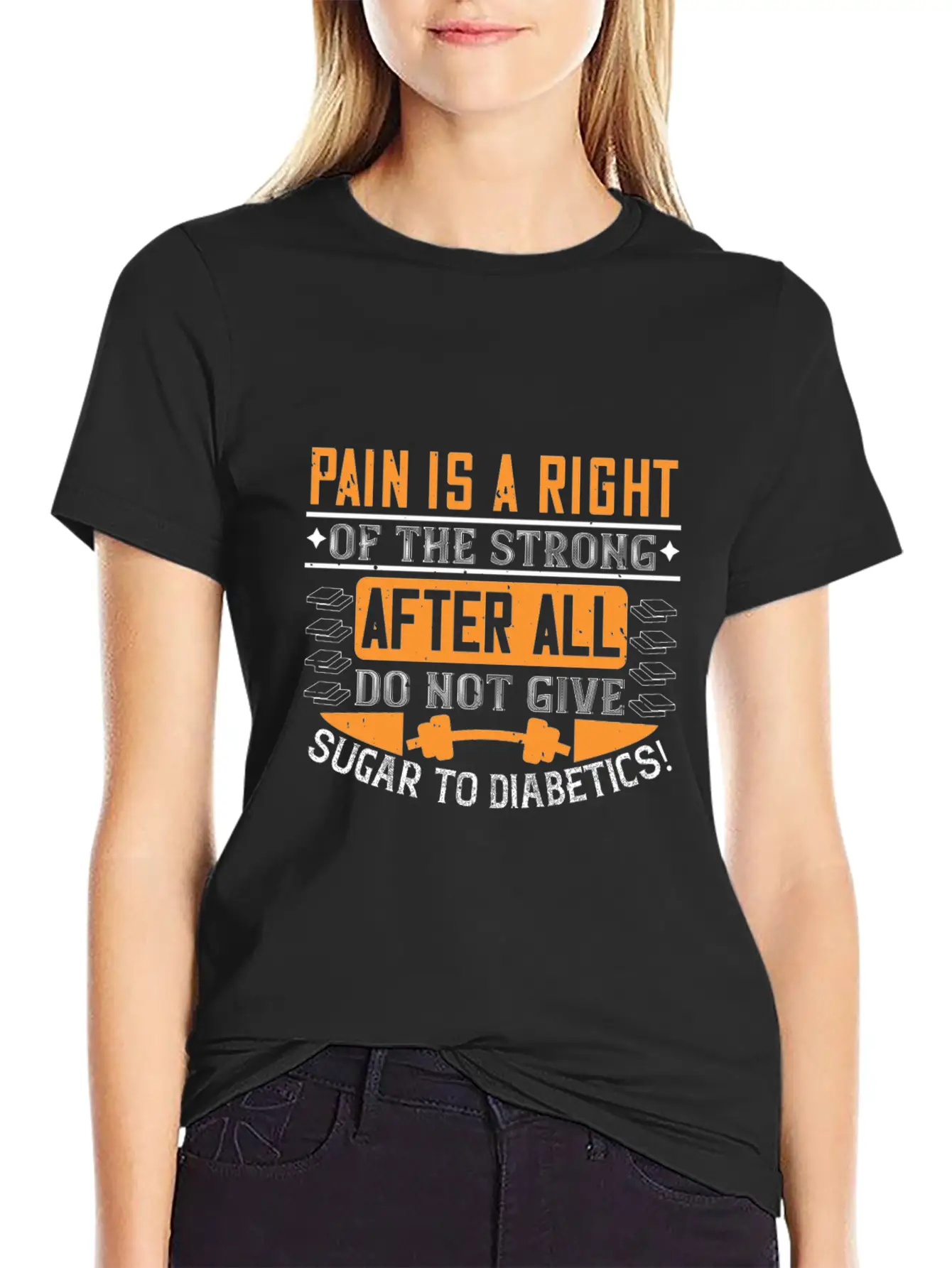 Pain Is A Right Of The Strong. After All, Do Not G Timeless Short Sleeve Tee – Comfy And Minimalist Design